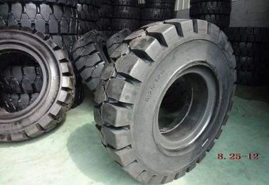 Ban Forklift Solideal Hitam, Ban Industri Forklift Pneumatik 8.25-12