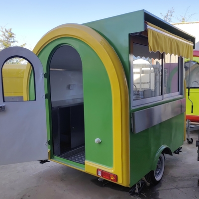 Trailer Makanan Portable Catering Mobil Dapur lengkap dilengkapi Mudah pemeliharaan