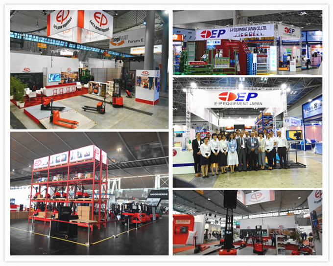 Terlaris 1,2 Ton 1 Ton Stacker Electric Forklift Roda Besar Kecil 10