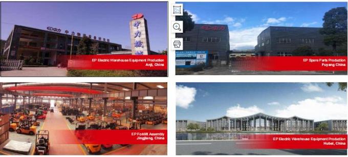 Palet Stacker Listrik Efisiensi Tinggi 1.5t Load Bearing 18