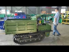 Oil Palm Planation Transporter 2000kg tahan lama Mini Loader Track Crawler Dumper
