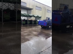 Mesin Diesel tipe 5ton Crawler Transport Cargo Dumper Untuk Perkebunan Sawit