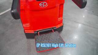 Demo Walkie Stacker EP RSL161 1600kg | Penanganan Material Pengangkatan Tinggi