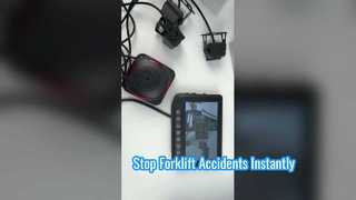 Sistem Penginderaan Batas Gambar FHD Nirkabel 7 Inci dengan Klakson Alarm Suara & Audio Bahasa Inggris