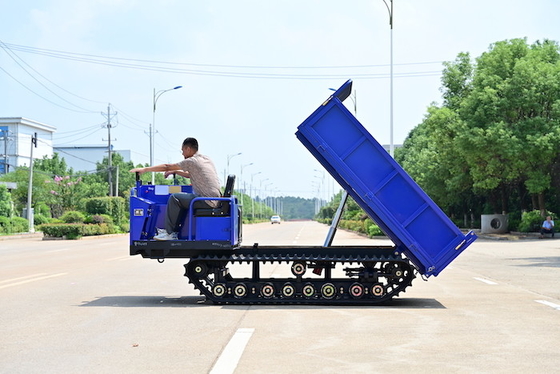 GF5000C 5 Ton Kapasitas Self-Loading Crawler Dumper Truck Digunakan untuk Perkebunan Sawit