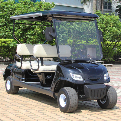 Fast Ship Portable Ringan Cepat Buka Lipat Golf Push Cart 4 Seat Mini Golf Carts Trolley untuk outdoor