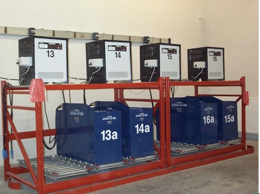Diode Rectifier Otomatis Forklift Baterai Pengisi Industrial SCR 72V/80A Tersedia