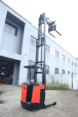 Terlaris 1,2 Ton 1 Ton Stacker Electric Forklift Roda Besar Kecil