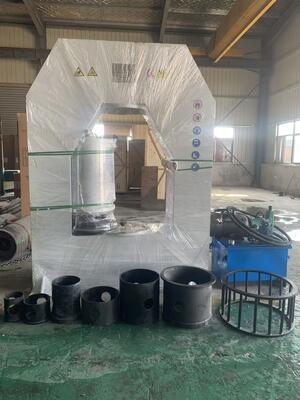 Mesin pemasangan ban khusus 500 ton Mesin pencet ban padat 11KW 480V dengan transformator CHINT, pemutus dan kontaktor