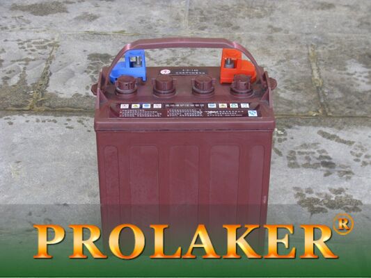 Tubular Positive Plate EV Traction Battery 8V 140Ah Untuk Membersihkan Mobil / Perahu Wisata
