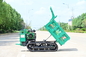 1 Ton Beban Maksimal GF1000 Crawler Dumper Truck Hydraulic Tipping Side Dumping