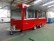 food trailer Kopi Hot Dog Food Carts Dengan Dapur Lengkap, Mobile Ice Cream Food Trailer