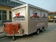 Mobil Airstream Food Truck Trailer Dengan Snack Machine Dan Peralatan
