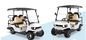 4 kursi kereta golf semua medan digunakan China Kendaraan Golf Trolley Listrik