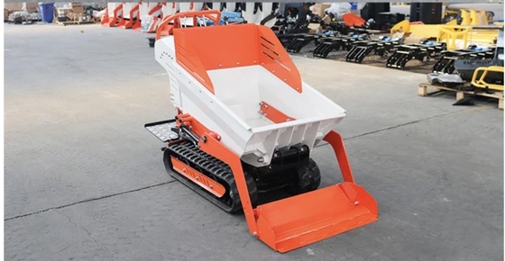 Hot Murah kecil Mini Dumper 500kg GF500 Mini Track Dumper Cina Crawler Dumpe