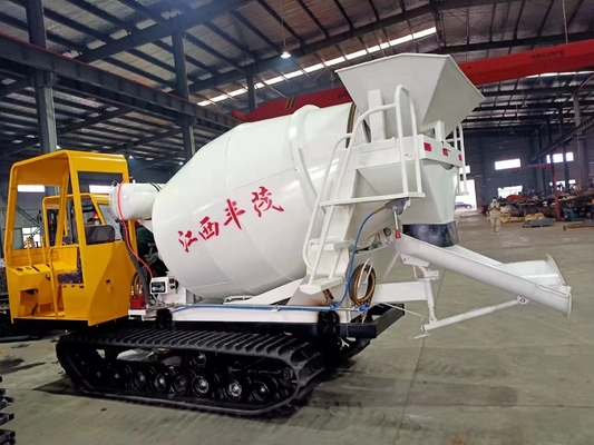 Pengaduk Beton 5tons Sertifikasi ISO ECE Mesin Konstruksi GF5000b Tracked Dumper