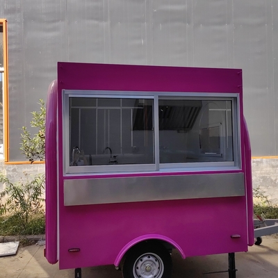 Harga Grosir Customisable Mini Catering Es Krim Trailer Dengan Plastik Diperkuat Kaca
