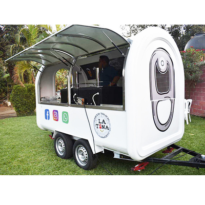 Harga Grosir Customisable Mini Catering Es Krim Trailer Dengan Plastik Diperkuat Kaca