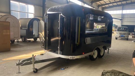 Harga terjangkau CE Custom food trailer Camper Van Snack Catering Cart Food Trailer lengkap