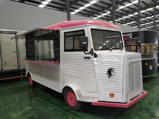 Harga terjangkau Citroen Trolley Truck Full Equipped Trailer Movable Food Trailer dengan Power milk toko teh bir bar
