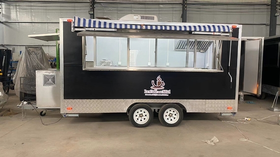 TerjangkauGotong Makanan Cepat Custom Murah Mobil Food Truck Hot Dog Stand Es Krim Gotong Mobil Food Trailer untuk Dijual