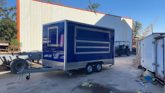 Hot Selling terjangkau roadworthy Disesuaikan Kualitas Tinggi 2024 Mobile Food Trailer Snack Food Truck Tea Shop Trailer