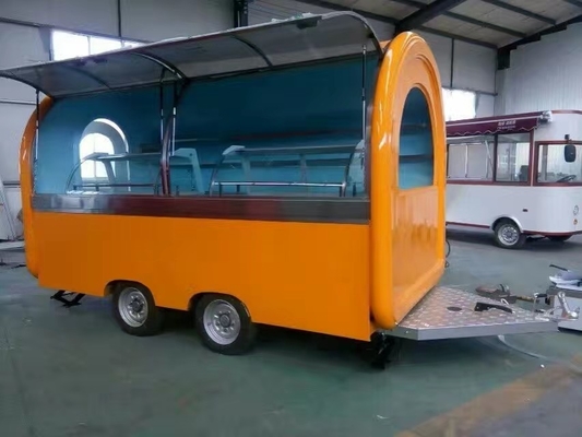 Harga terjangkau 2024 food trailer trailer mobile food trailer Customized High Quality Snack stand bisnis