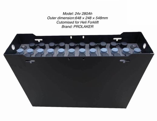 Baterai Heli 3PZS210 24V 210AH Untuk Produsen Truk Pallet CBD20 yang dioperasikan dengan baterai