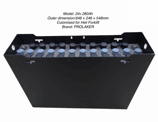 Baterai traksi forklift Disesuaikan 24V 48V 80V 600Ah 720Ah Baterai traksi asam timbal