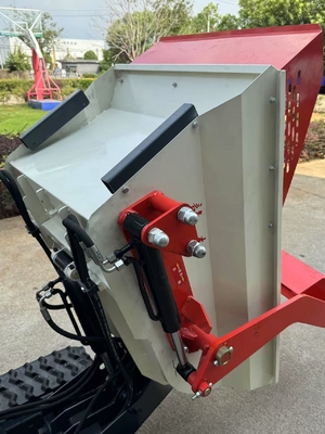 Semua Terrian Pertanian GF500 Crawler Dumper 500kg Mini Truck Dumper Karet Track Dumper