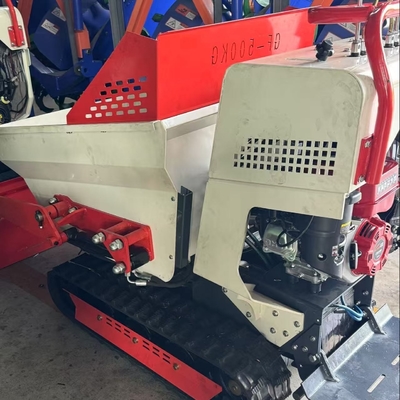 Semua Terrian Pertanian GF500 Crawler Dumper 500kg Mini Truck Dumper Karet Track Dumper