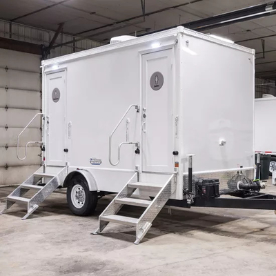 Pembuatan trailer toilet yang dapat disesuaikan Papan isolasi yang diekstrusi/trailer toilet shower portabel serat kaca