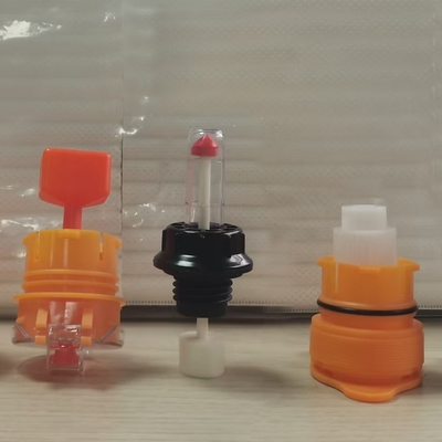 Kualitas tinggi 67mm Plastic Battery Vent Plugs Untuk Profesional Electric Forklift Baterai Timah-asam