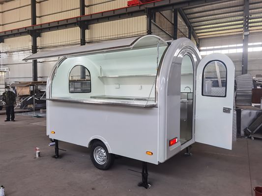 Multifungsi Outdoor Mobile Food Trailer Untuk BBQ Jalanan Atau Makanan Cepat