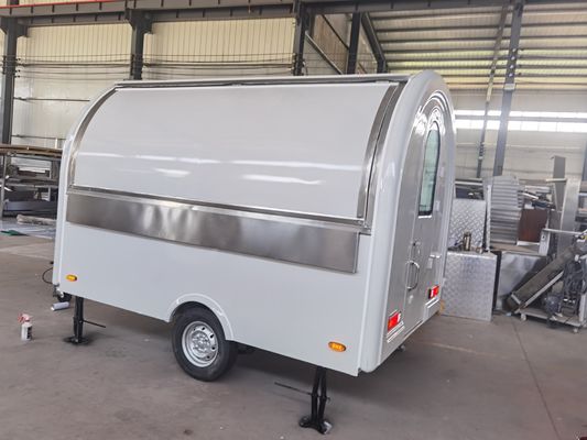 Multifungsi Outdoor Mobile Food Trailer Untuk BBQ Jalanan Atau Makanan Cepat