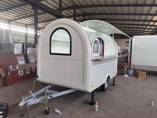 Multifungsi Outdoor Mobile Food Trailer Untuk BBQ Jalanan Atau Makanan Cepat