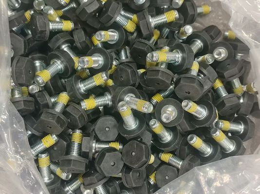M10*25 Plastik Kepala Bolts Sekrup Forklift Bagian Baterai Traksi Untuk Kabel Fleksibel