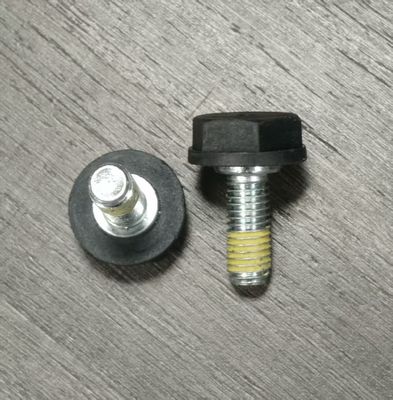 M10*25 Plastik Kepala Bolts Sekrup Forklift Bagian Baterai Traksi Untuk Kabel Fleksibel