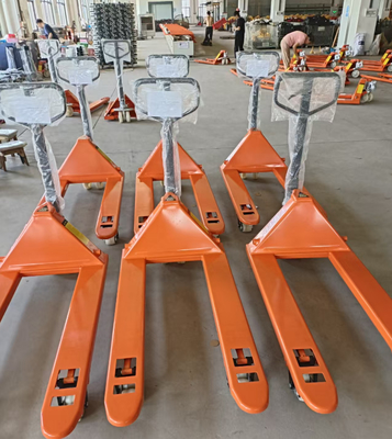 CBY-111 Truk Palet Hidraulik Manual 3 Ton Roda Nylon