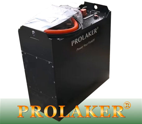 24V 210Ah 25.6V LiFePO4 Forklift Baterai, Pengecoran Cepat Siklus Hidup Panjang Penggantian Asam Timah untuk Stacker Truk Palet Listrik