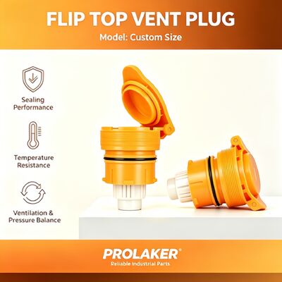 Pabrik Grosir Kap Vent Flip Top Berkinerja Tinggi dengan Desain yang Dapat Digunakan Lagi untuk Baterai Forklift