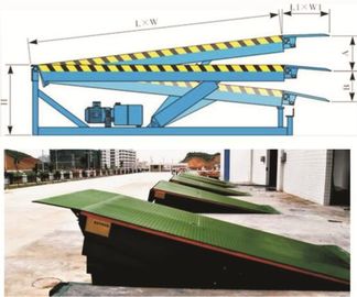 Efisiensi Tinggi, Anjungan Hidrolik Leveller Memuat Platform Dock DCQ6-0.70