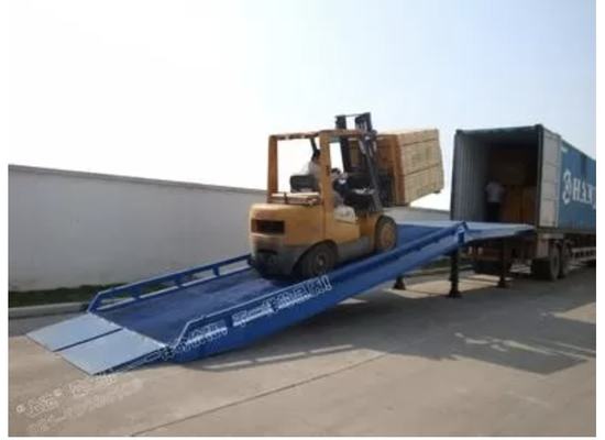 Ramp dock loading portabel DCQ10-0.7 10 Ton Fixed Hydraulic Dock Leveler