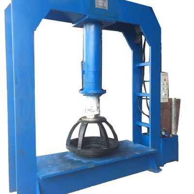 LAKER TP-E160 160 Ton Heavy Duty Solid Tire Press Machine dengan Motor 7.5KW untuk Penggantian Ban Forklift