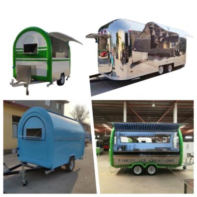 Laker Portable Utility Bike Mobile Food Trailer Untuk Bisnis Kripik