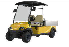 520KG Kapasitas Pemuatan Truk Platform Listrik Dengan 2 Kursi