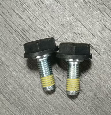 M10*25 Plastik Kepala Bolts Sekrup Forklift Bagian Baterai Traksi Untuk Kabel Fleksibel