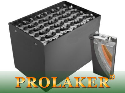 Baterai asam timbal kapasitas tinggi 80V / 4PZS480 tahan lama untuk Heli CPD30 Electric Forklift