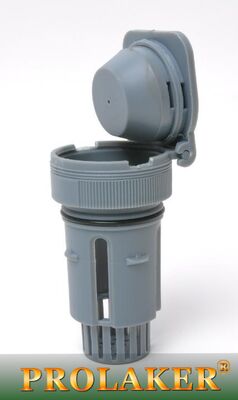 Forklift Battery Vent Plug - 75mm PP Grey Plug untuk Ventilasi Baterai yang Aman dan Efisien.