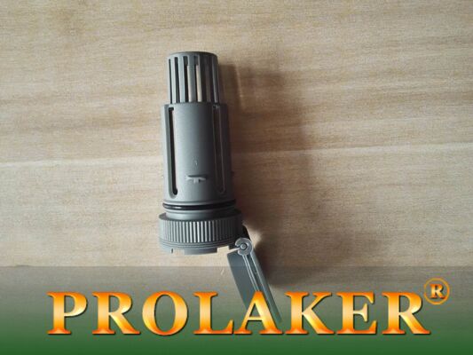 Steker Ventilasi Baterai Forklift Industri PP Abu-abu Seri LK-CAP